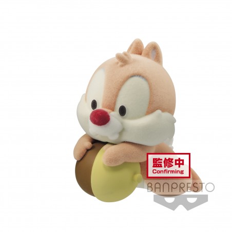 D7783 - Disney Characters Fluffy Puffy petit - CHIP'N DALE＆CLARICE (B:DALE)