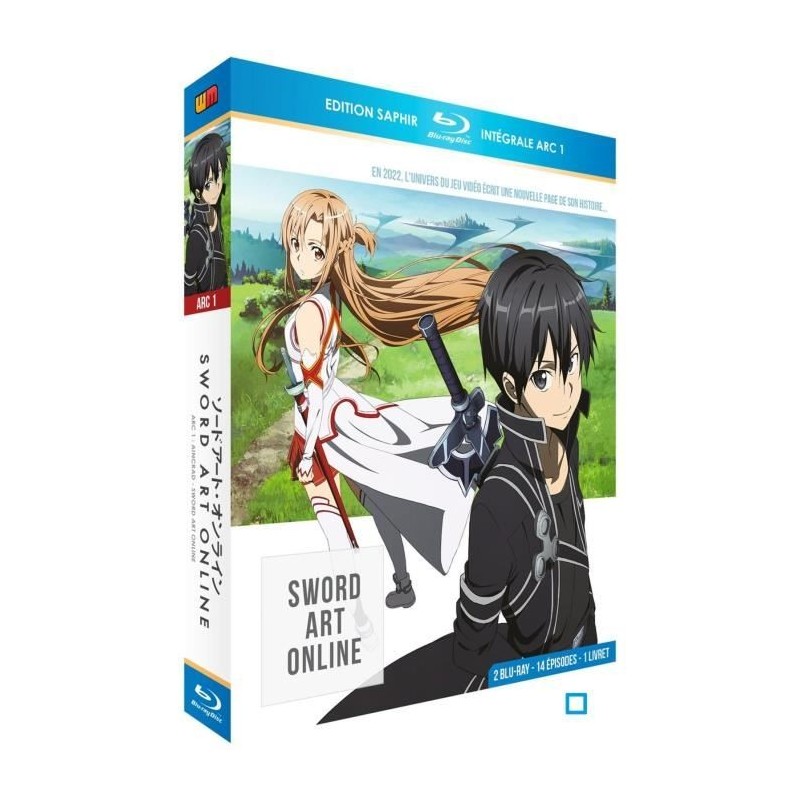 Sword Art Online - Arc 1 (SAO) - Coffret [Blu-Ray] + Livret - Edition Saphir