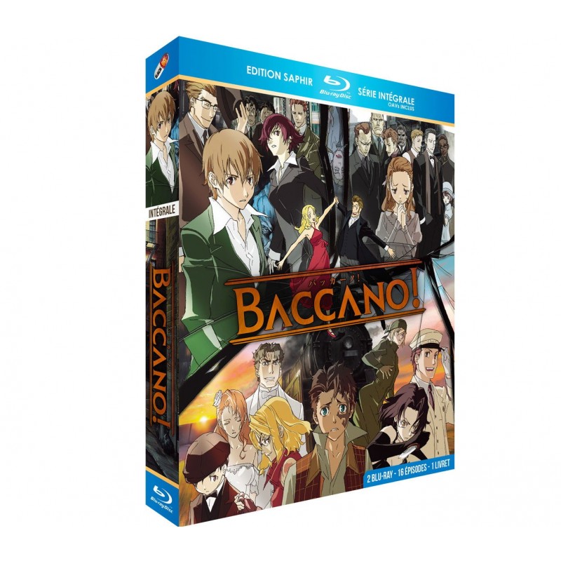 Baccano ! - Intégrale + OAVs - Coffret [Blu-Ray] + Livret - Edition Saphir