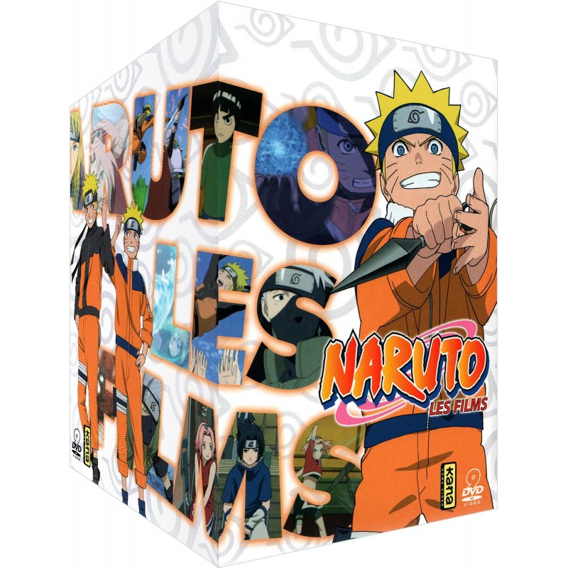 2791 - Naruto & Naruto Shippuden - Les 9 films - Coffret DVD