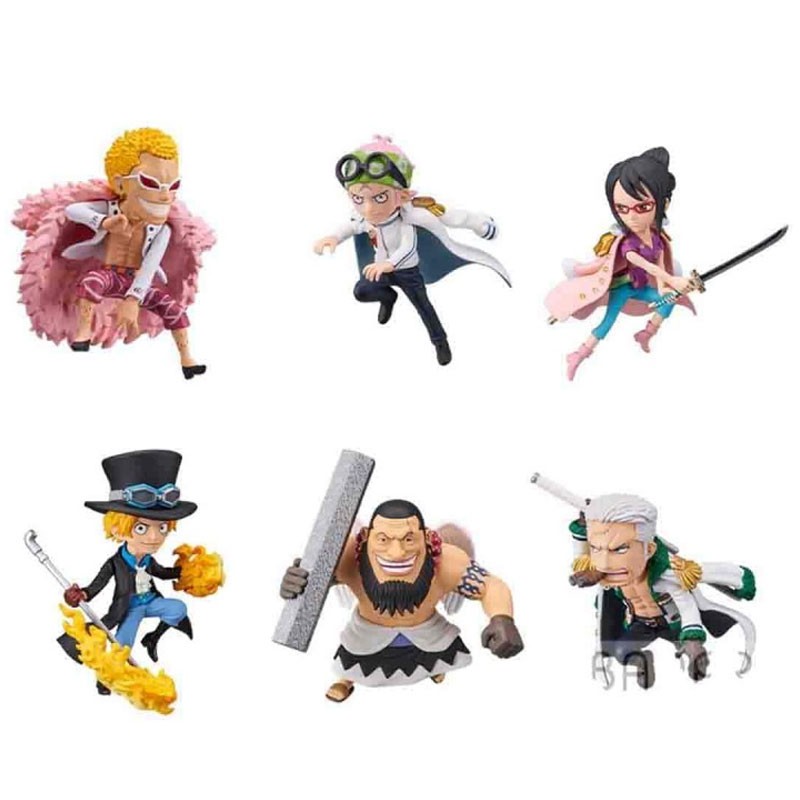 D11035 - ONE PIECE - WORLD COLLECTABLE FIGURE - New series 4 X 12