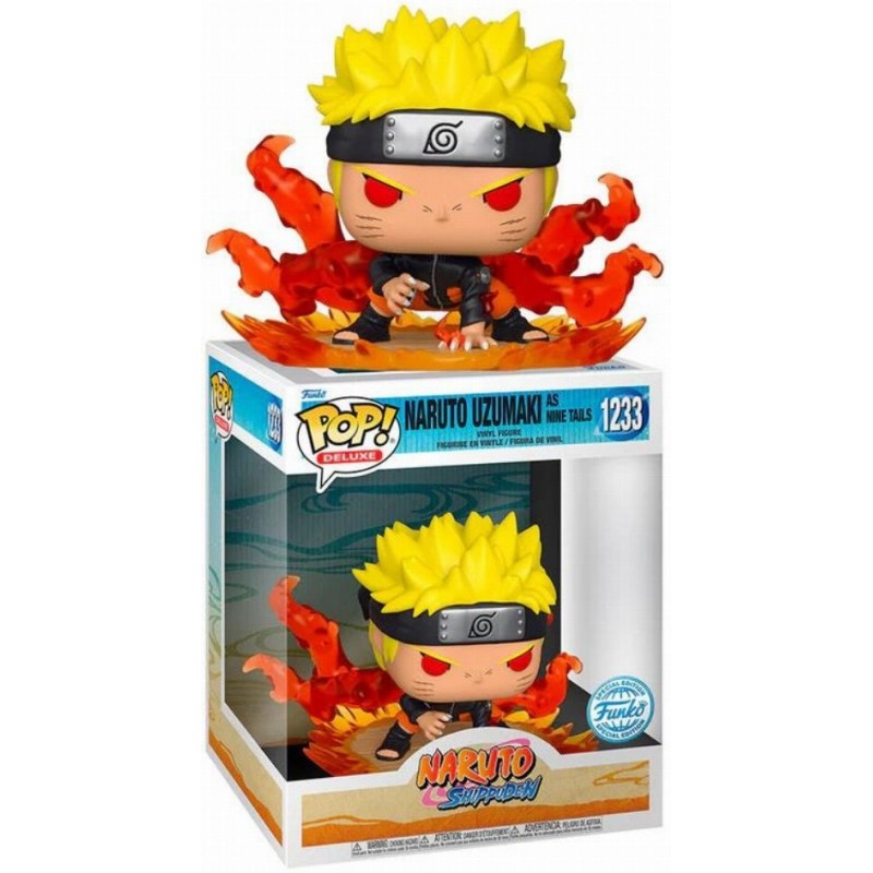 14954 - NARUTO SHIPPUDEN - FUNKO POP - SPECIAL EDITION US - Naruto as Nine Tails (neuf queues) [1233]