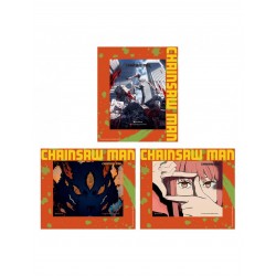 15932 - CHAINSAW MAN - 3D CARD FRAME SET X 3