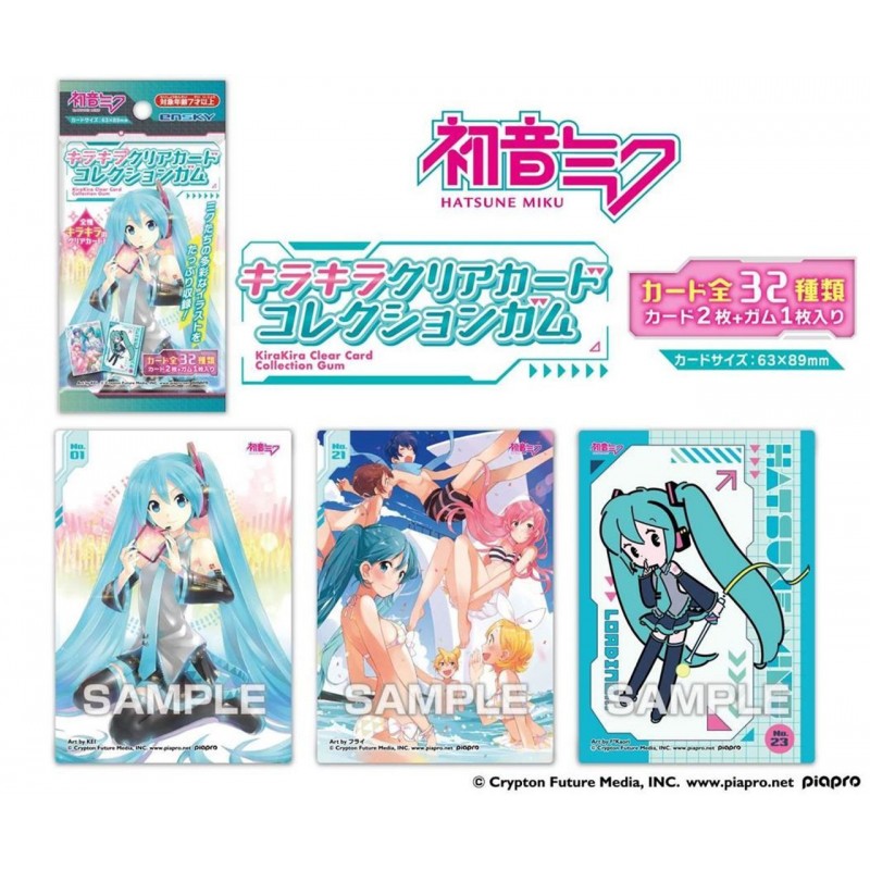 15952 - MIKU HATSUNE - CHARACTER CARD COLLECTION - Box of 16 boosters