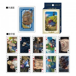 16774 - GHIBLI - PLAYING CARD - HOWL'S MOVING CASTLE