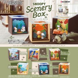 16933 - SNOOPY - SCENERY BOX - SET DE 6