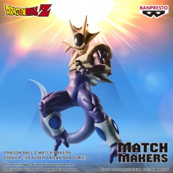 17009 - DRAGON BALL Z - MATCH MAKERS - COOLER VS SUPER SAIYAN SON GOKU