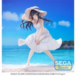 17430 - SEISHUN BUTA YAROU WA BUNNY GIRL SENPAI NO YUME WO MINAI - LUMINASTA FIGURE - SAKURAJIMA MAI SUMMER DRESS Ver.