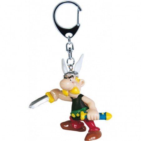 6398 - PORTE-CLES ASTERIX TENANT SON EPEE